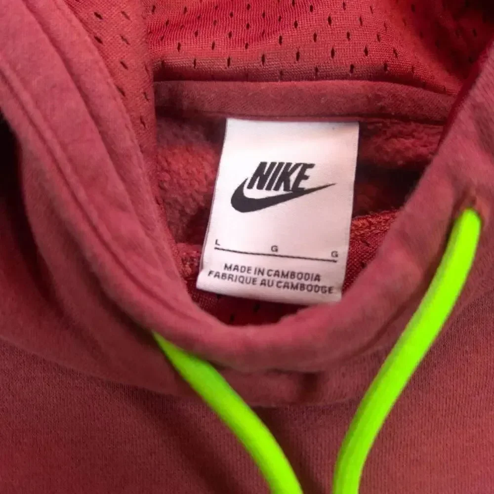 Nike Air Get Over Your Fear Of Heights Hoodie Size Large 23.5‎ x 26.5